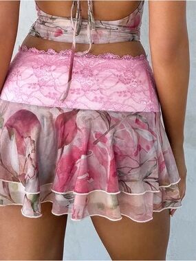 Tiger Mist mini skirt NWT